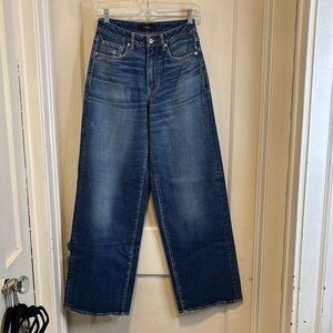 Axis Blue Women's Wide Leg Jeans